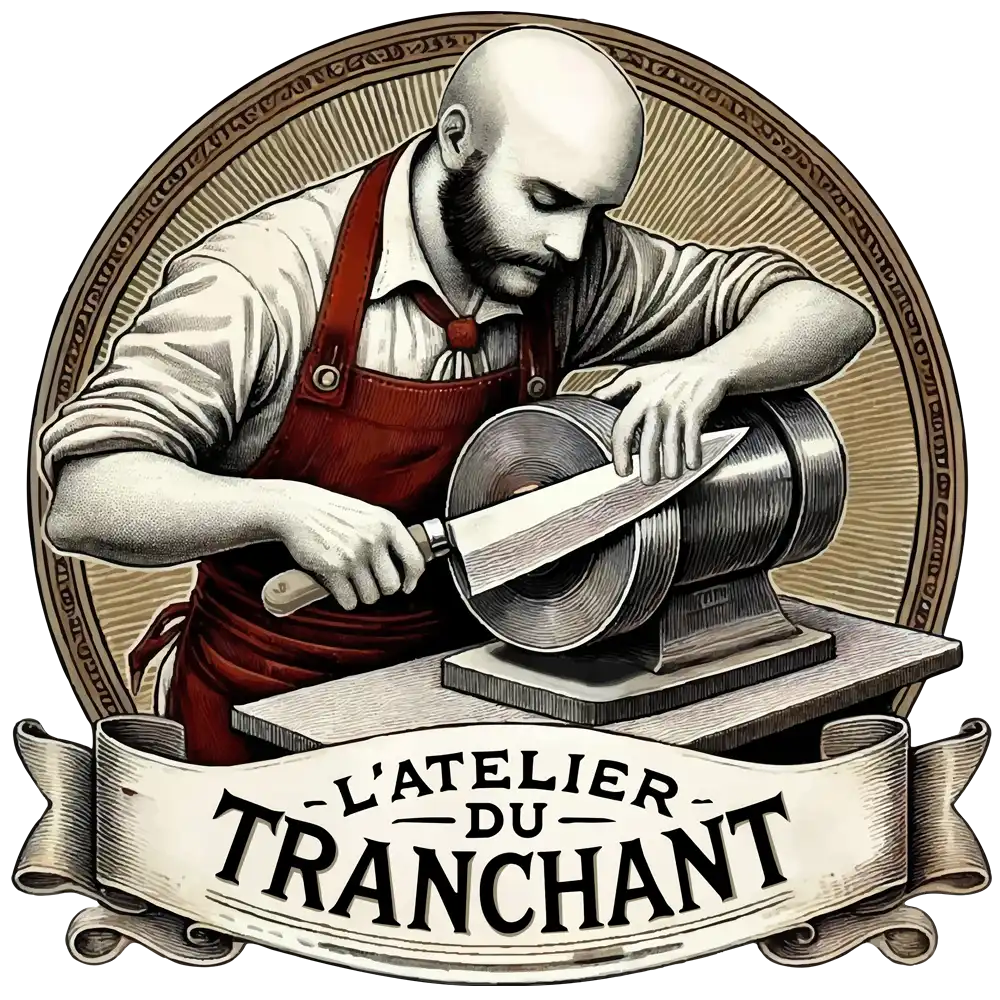 Logo de l'atelier du tranchant affûteur itinérant sur la zone de Lunéville et Nancy
