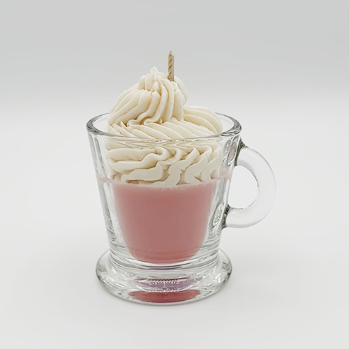 Bougie chantilly Barbe à Papa