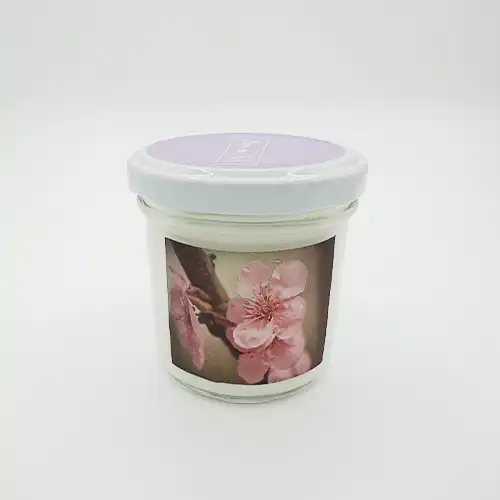 Bougie classique fleur de cerisier