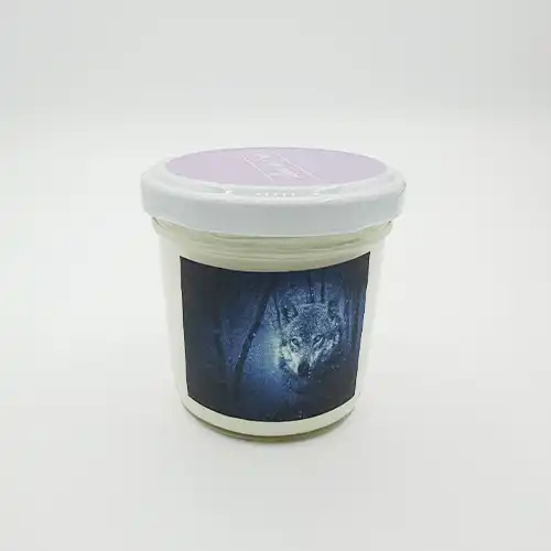 Bougie classique la nuit du loup